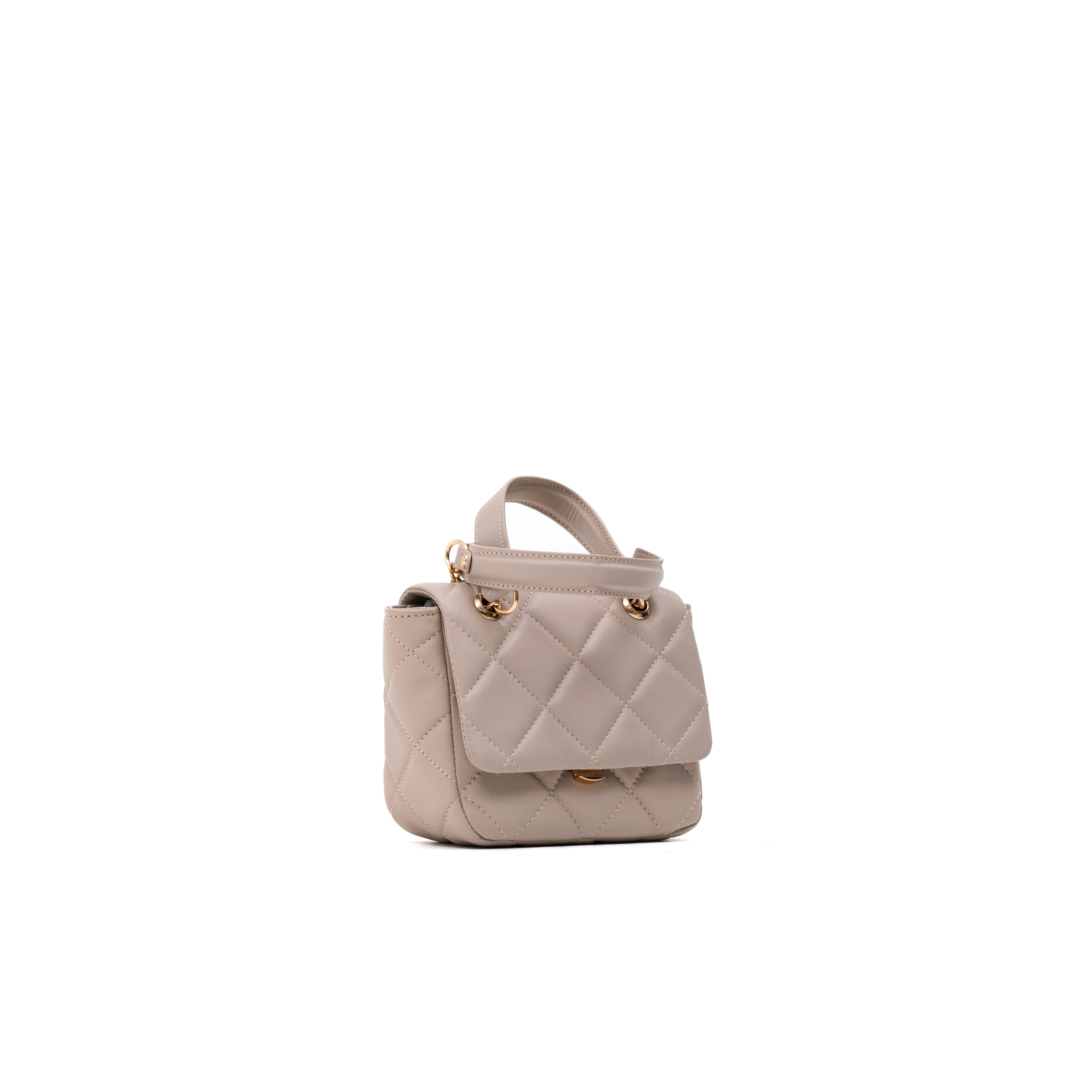 Sapphire Bliss Leather Handbag